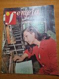 Revista femeia august 1975-ceausescu vizita la pitesti,sighisoara,nasaud