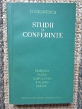 G CALINESCU - STUDII SI CONFERINTE