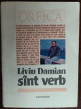 Cumpara ieftin LIVIU DAMIAN - SUNT / SINT VERB (VERSURI/HYPERION CHISINAU R.S.S. MOLDOVA/1990)