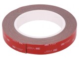 Bandă adezivă acrilică gri 19mm x 5m 3M VHB GPH 110