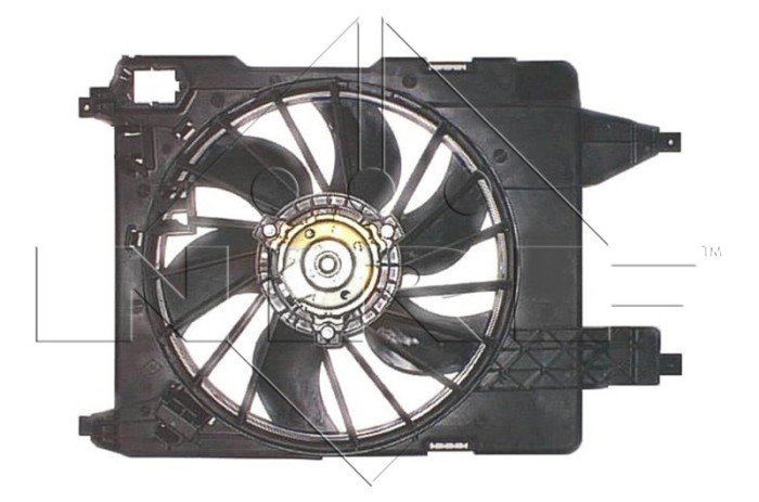 NRF 47368 Ventilator, radiator