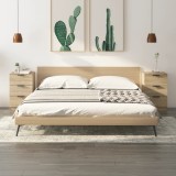 vidaXL Noptiere, 2 buc., stejar sonoma, 40x36x65 cm 811275