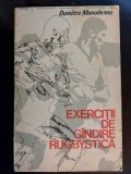 Exercitii de gindire rugbystica- Dumitru Manoileanu