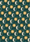 Hartie de impachetat - Sun &amp; Moons | The Art File