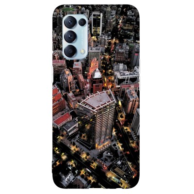 Husa compatibila cu Oppo A5 (2020) model City view, Silicon, TPU, Viceversa foto