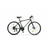 Cumpara ieftin Bicicleta MTB-HT Velors V27305A, Schimbator Shiming TZ, 21 Viteze, Roti 27.5 Inch, Frane pe Disc, Negru/Verde