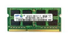 Memorie ram sodimm SAMSUNG 4Gb DDR3 1333Mhz PC3-10600S 1.5V,m471b5273dh0-ch9 foto