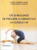 Cai si mijloace de predare a gimnasticii la clasele I-IV
