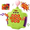 Joc pop-it antistres, flippy, electronic, 50 de baloane, muzica, 2 moduri de joc, nivel maxim 200, 14.5x13.5x5.7cm, verde