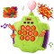 Joc pop-it antistres, flippy, electronic, 50 de baloane, muzica, 2 moduri de joc, nivel maxim 200, 14.5x13.5x5.7cm, verde