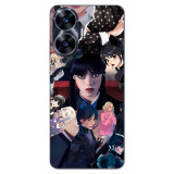 Husa Realme C55 Silicon Gel Tpu Model Wednesday Addams Colaj Scene Film