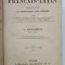DICTIONNAIRE FRANCAIS - LATIN par L. QUICHERAT , 1876