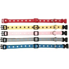 Zgarda textila star 10 mm/35 cm