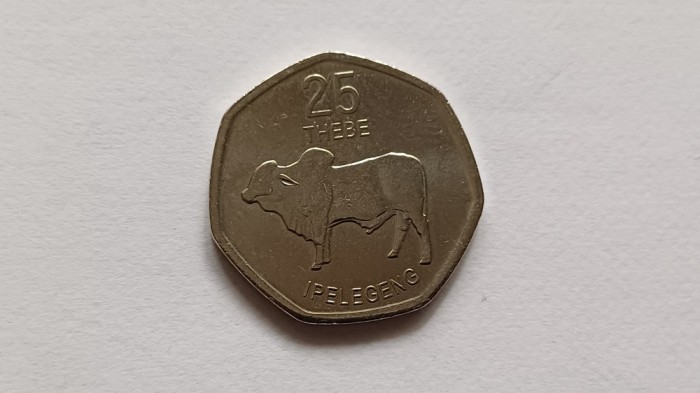 Botswana -25 thebe 2013 UNC