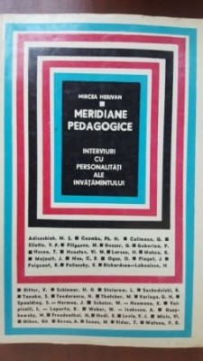 Meridiane pedagogice Interviuri cu personalitati ale invatamantului Mircea Hervan foto