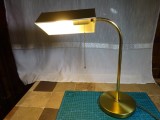 Lampa de birou vintage /banker lamp /anii 70