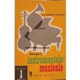 DESPRE INSTRUMENTELE MUZICALE-ALEXANDRU PASCANU-204004