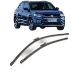 Cumpara ieftin Set stergatoare Volkswagen T-CROSS (C11, D31) 2018-2020, parbriz, Valeo Silencio Xtrm
