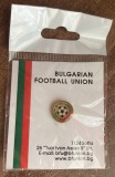 QW9 N8 74 - insigna - tematica sport - fotbal - Federatia de fotbal din Bulgaria
