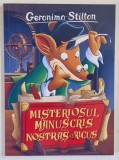 MISTERIOSUL MANUSCRIS AL LUI NOSTRASORICUS de GERONIMO STILTON , 2026
