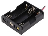 Suport Baterii AA R6 cu Cabluri 150mm