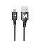 Wozinsky USB - cablu microUSB, 2,4A, 1m, negru (WUC-M1B)
