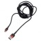 Cablu USB 2.0 A la C, 3m, negru, 2A