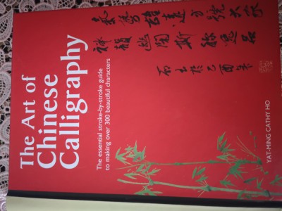 Caligrafie chineză -The Art of Chinese Caligraphy foto