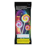 Candy decorativ fosforescent rotativ multicolor, luminează &icirc;n &icirc;ntuneric, plastic, 0.5x20cm, CMCLASS