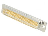 Mufă Tată D-Sub 37 PIN Aurită pe Cablu pentru Lipire