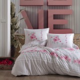 Lenjerie de pat ranforce clasy king size (lovers)