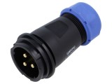 Mufă SY29 tată PIN 3 IP67 50A 500V 10mm2 lipire pe cablu