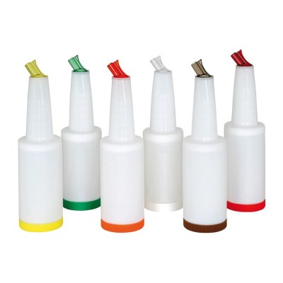 Speedbottle, Bottle-Pour-Master Flasche, 1 L, Farbe: rot foto
