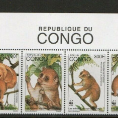 PR CONGO 1997 WWF FAUNA PROTEJATA MAIMUTE