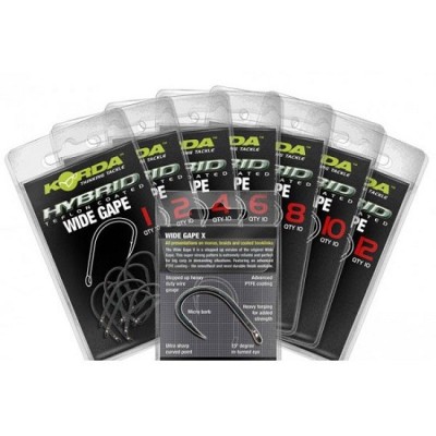 Carlige KORDA WIDE GAPE NR.2 10BUC/PLIC foto