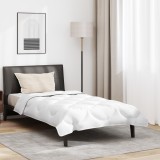 vidaXL Duvet 2 &icirc;n 1 cu pernă 2 pcs Alb 140 x 200 cm Microfibră