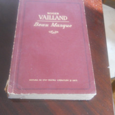 ROGER VAILLAND -BEAU MASQUE, 1957