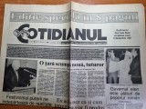 Ziarul cotidianul 29 noiembrie 1991