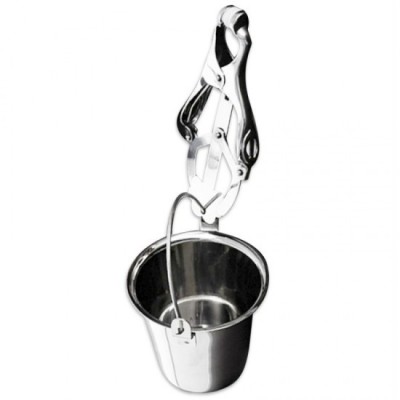 METAL HARD - NIPPLE CLAMP WITH TANK foto