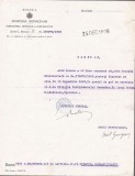 PM464N Lot de 12 acte cu antet Ministerul Instrucțiunii și Ministerul Educațiunii Naționale, anii 1908-1938