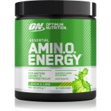 Optimum Nutrition Amino Energy complex de aminoacizi cu cafeina aroma Lemon Lime 270 g