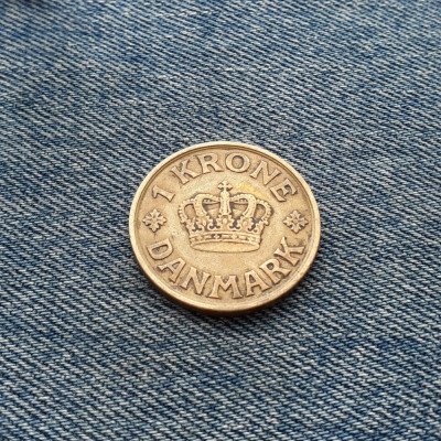 1 Krone 1940 Danemarca foto