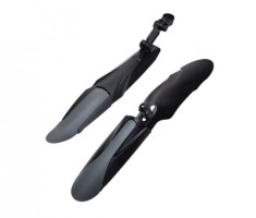 Set aparatori noroi fata+spate, pentru biciclete cu amortizoare, roata 24 - 28 i... Cod:AWR2158