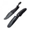 Set aparatori noroi fata+spate, pentru biciclete cu amortizoare, roata 24 - 28 i... Cod:AWR2158
