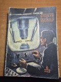 revista stiinta si tehnica iunie 1956