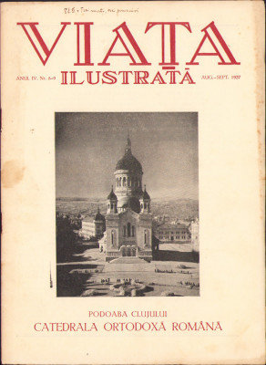 HST Z346 Revista Viața ilustrată 8-9/1937 foto