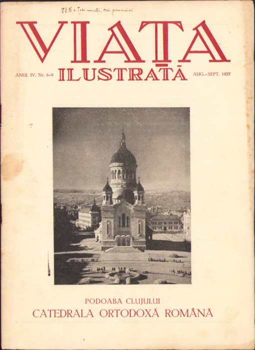 HST Z346 Revista Viața ilustrată 8-9/1937