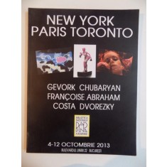 NEW YORK - PARIS - TORONTO. INTALNIRE LA BUCURESTI