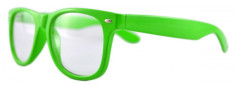 Ochelari - Rame cu lentile transparente tip Wayfarer Passenger Verde foto