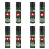 Cumpara ieftin Set 8 Spray Autoaparare NATO Jet 60ml, Raza 3m, IdealStore, Verde, Aluminiu, Portabil, Non-toxic